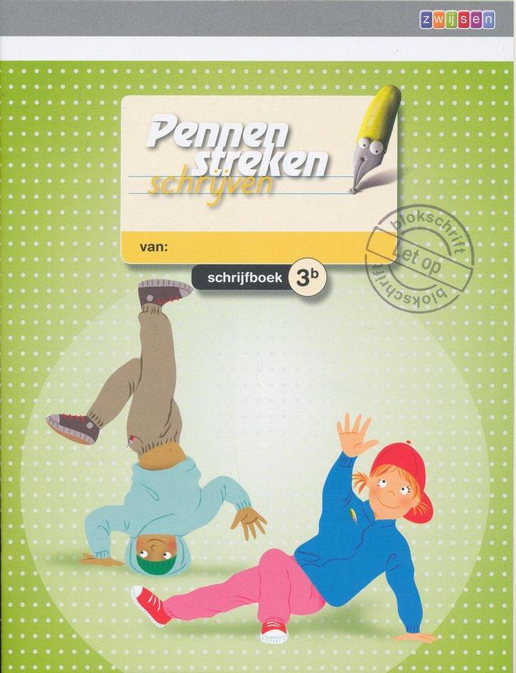 Pennenstreken versie 2 Schrijfboek 3B blokschrift (per stuk), Boeken, Schoolboeken, Nieuw, Verzenden