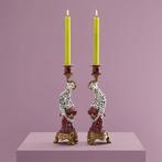 (2) x WERNS - Kaarsenstandaard met oor 33 cm kaarsenhouder