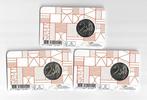Nederland. 2 Euro 2022 Erasmus (3 coincards) (Zonder