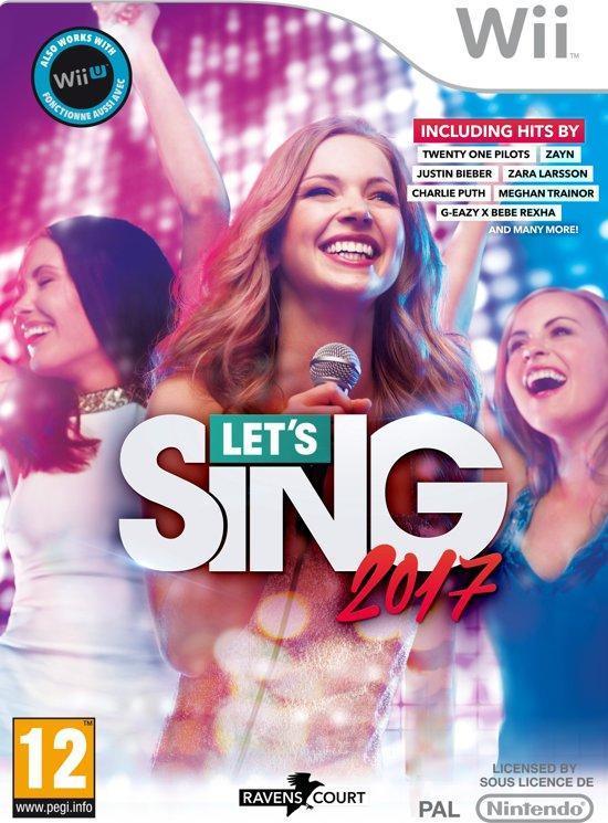 Lets Sing 2017 Wii Garantie & morgen in huis!, Spelcomputers en Games, Games | Nintendo Wii, Zo goed als nieuw, Ophalen of Verzenden