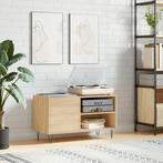 vidaXL Platenkast 85x38x48 cm bewerkt hout sonoma, Huis en Inrichting, Woonaccessoires | Cd- en Dvd-rekken, Verzenden, Nieuw