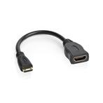 Mini HDMI - HDMI adapter - versie 1.4 (4K 30Hz) /, Audio, Tv en Foto, Overige Audio, Tv en Foto, Nieuw, Ophalen of Verzenden