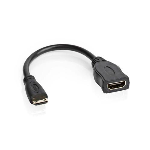 Mini HDMI - HDMI adapter - versie 1.4 (4K 30Hz) /, Audio, Tv en Foto, Overige Audio, Tv en Foto, Ophalen of Verzenden