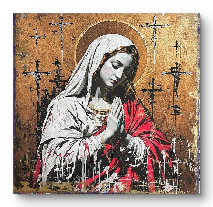 Nina Nox - Mary, Vessel of Purity XL, Antiek en Kunst, Kunst | Schilderijen | Modern