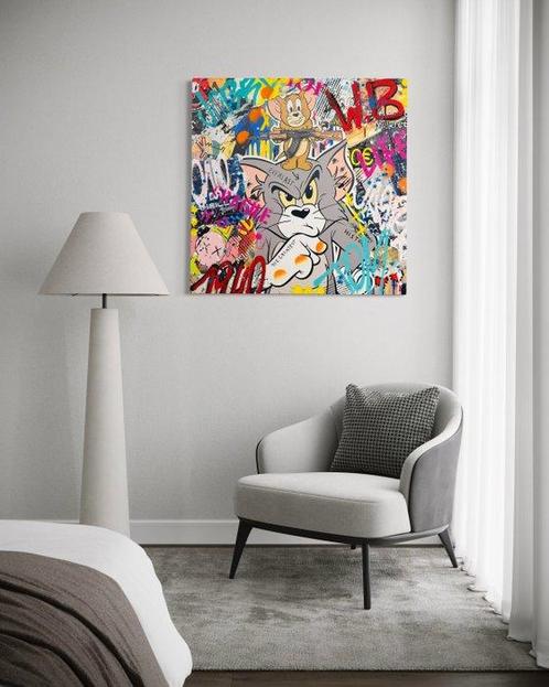 AIIROH (1987) - Please Find Me Tom & Jerry [100% Handmade], Antiek en Kunst, Kunst | Designobjecten