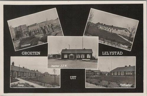 LELYSTAD - Meerluik Groeten uit Lelystad, Verzamelen, Ansichtkaarten | Nederland, Verzenden