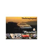 1978 MASERATI PROGRAMMA BROCHURE, Boeken, Auto's | Folders en Tijdschriften, Nieuw, Author