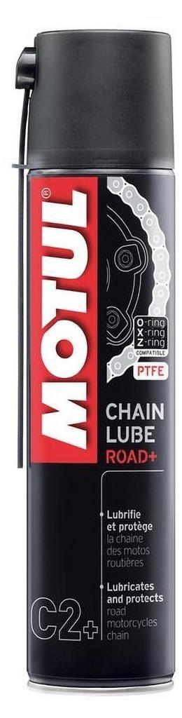 C2 Road Plus Kettingspray 400ml Motul, Motoren, Kleding | Motorhelmen, Verzenden