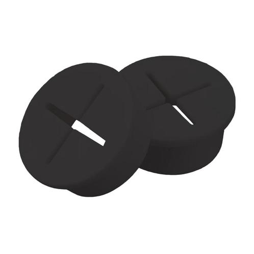 Kabelbeschermer 20mm - Rond - Rubberen Stof Plug voor kabels, Doe-het-zelf en Verbouw, Elektra en Kabels, Nieuw, Verzenden