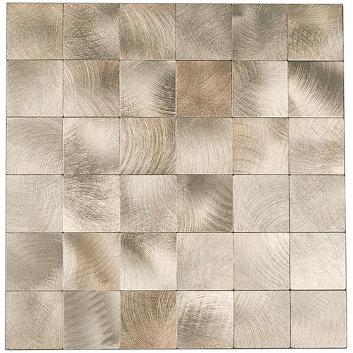 Zelfklevende Steenstrip Mozaiek BloQ Goud, Huis en Inrichting, Woonaccessoires | Wanddecoraties, Nieuw, Ophalen of Verzenden