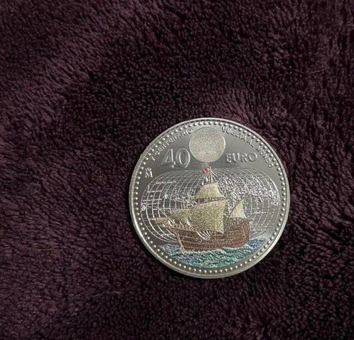 Spanje. 40 Euro 2022 Vuelta al Mundo (Zonder Minimumprijs), Postzegels en Munten, Munten | Europa | Euromunten
