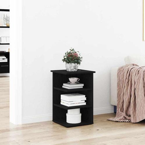 vidaXL Bijzetkast Zwart 35 x 35 x 55 cm Bewerkt hout, Huis en Inrichting, Kasten | Buffetkasten, Nieuw, Minder dan 50 cm, Overige houtsoorten