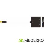 LogiLink UA0234 USB naar HDMI/VGA video adapter, Verzenden, Nieuw