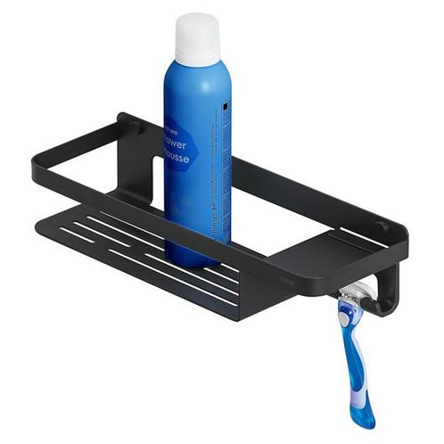 Douchemand Tiger Caddy Met Handdoekhaak 32 cm Zwart, Doe-het-zelf en Verbouw, Sanitair, Bad, Nieuw, Ophalen of Verzenden