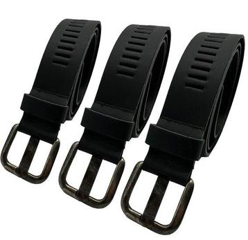 ARIESZZZ Riem Unisex Leder - Zwart - 3 pack beschikbaar voor biedingen