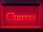 Churros churro neon bord lamp LED verlichting reclame lichtb, Verzenden, Nieuw