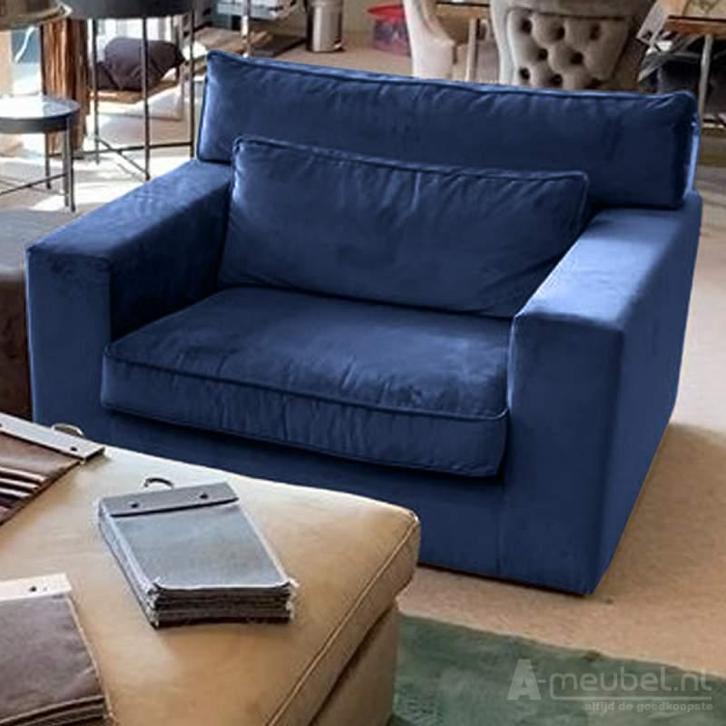 Oudenbosch Loveseat - loveseats - Blauw, Huis en Inrichting, Stoelen, Blauw, Nieuw, Stof