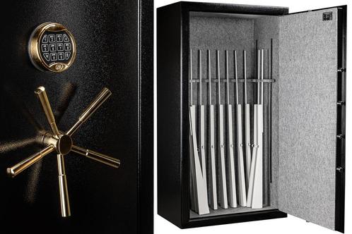 MustangSafes Wapenkluis luxe bekleed en extra ruim MSG 30-7, Huis en Inrichting, Brandblussers en Brandkasten, Brandkast, Nieuw