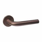 Intersteel deurkruk Q 02 op rozet verdekt ø52x6mm - PVD, Doe-het-zelf en Verbouw, Hang- en Sluitwerk, Verzenden, Nieuw