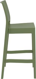 Barkruk Buiten - 75 cm - Maya - Olijf Groen - Siesta, Verzenden, Nieuw