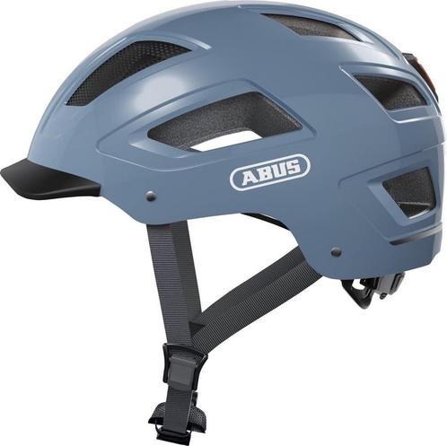 Abus Hyban 2.0 stadsfietshelm - Glacier Blue - maat L, Fietsen en Brommers, Fietsaccessoires | Fietshelmen, Zo goed als nieuw