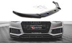 Voorspoiler Audi S4 / A4 S-Line B9 V.3 Glanzend Zwart, Ophalen of Verzenden, Nieuw
