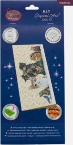 Craft Buddy Diamond Painting Crystal Art Kaart Dierenfamilie, Ophalen of Verzenden, Nieuw