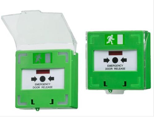 Handmelder met LED en Buzzer, Resetbaar, Doe-het-zelf en Verbouw, Elektra en Kabels, Verzenden