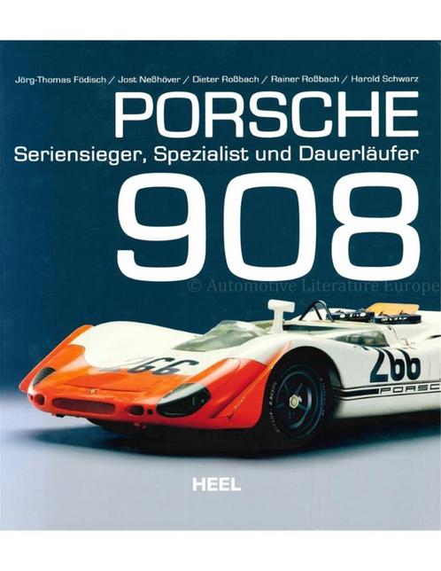 PORSCHE 908, SERIENSIEGER, SPEZIALIST UND DAUERLÄUFER, Boeken, Auto's | Boeken, Porsche