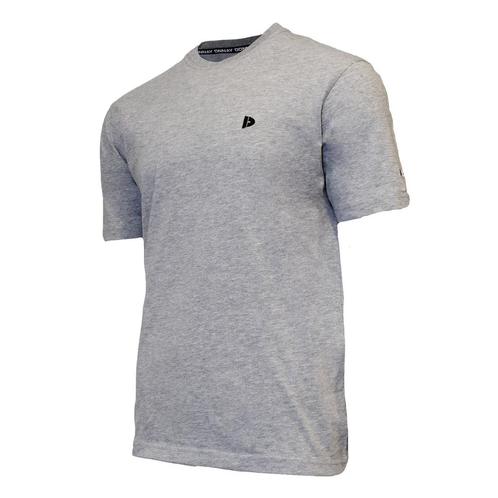 Donnay Donnay Heren - T-Shirt Vince - Lichtgrijs gemêleerd, Kleding | Heren, T-shirts, Nieuw, Verzenden