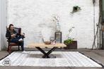 Stalen onderstel salontafel - Twisted V coffee leg - Nordsta, Huis en Inrichting, Tafelonderdelen, Verzenden, Nieuw