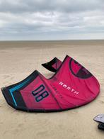 2025 North Reach Kite 8m Rubine Red R, Ophalen of Verzenden, Gebruikt, 8 m², Kite