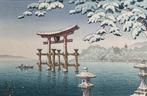 Snow at Miyajima - Tsuchiya Koitsu (1870-1949) - Japan