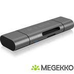 ICY BOX IB-CR201-C3 USB 3.2 kaartlezer, Verzenden, Nieuw, ICY BOX