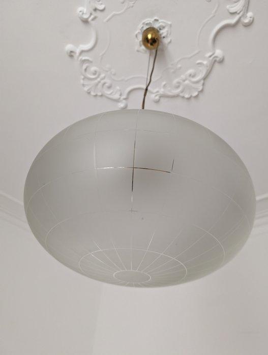 Plafondlamp - Glas - wereldbol, Antiek en Kunst, Antiek | Lampen