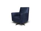 Fauteuil Valley - fauteuils - Blauw, Huis en Inrichting, Stoelen, Nieuw, Blauw, Leer