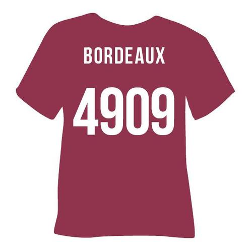 Poli-Flex Turbo Bordeaux 4909, Hobby en Vrije tijd, Kledingapplicaties en Hotfix, Overige applicaties, Nieuw, Verzenden
