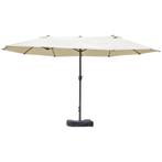 TRUUSK Parasol Tuinparaplu Marktparaplu Dubbele Parasol Terr, Tuin en Terras, Parasols, Verzenden, Nieuw