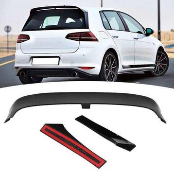 Clubsport Spoiler Glans Zwart Volkswagen Golf 7 13-20 RL468 beschikbaar voor biedingen