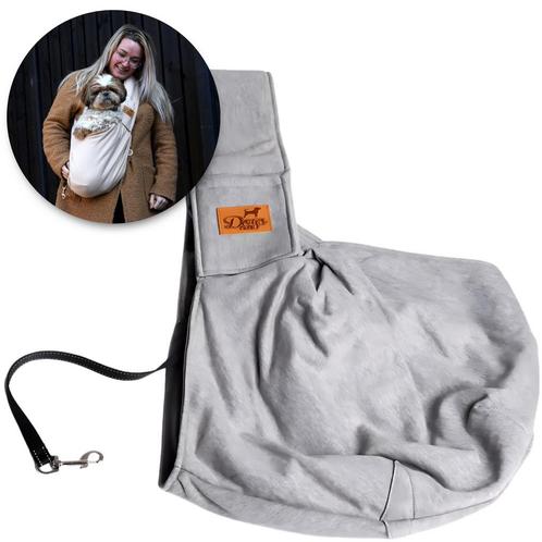 Slingbag  - Draagtas Grijs (Hond, Reistassen), Dieren en Toebehoren, Honden-accessoires, Nieuw, Ophalen of Verzenden