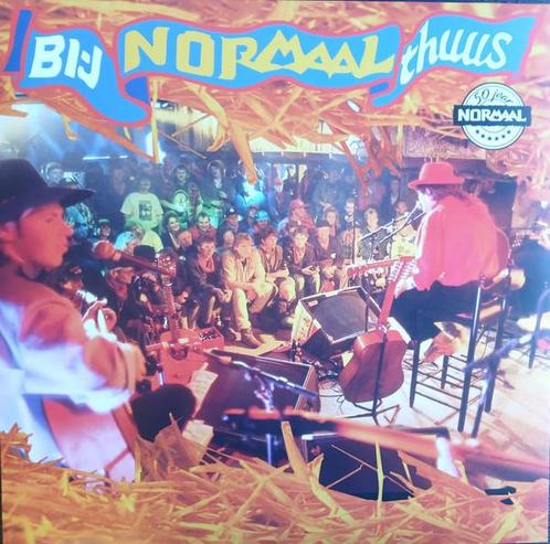 lp nieuw - Normaal - Bi-j Normaal Thuus (ORANGE VINYL), Cd's en Dvd's, Vinyl | Nederlandstalig, Zo goed als nieuw, Verzenden