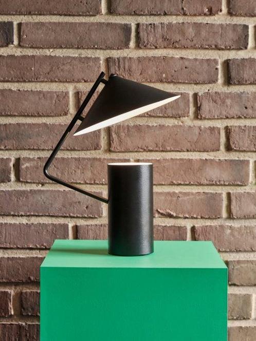 Hübsch - Tafellamp - Sen Tafellamp - Zwart - IJzer - Geen, Antiek en Kunst, Kunst | Designobjecten