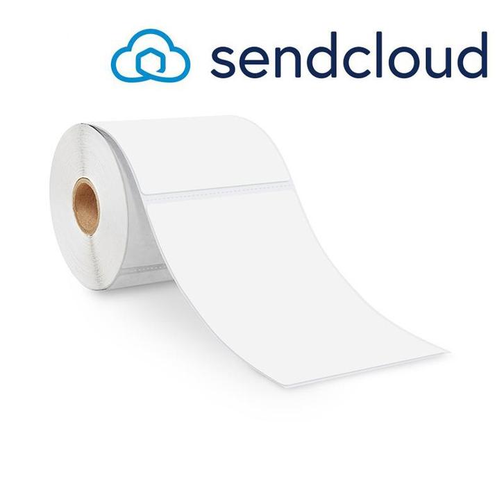 12x - SendCloud Thermische Verzendetiketten 102x150x25mm -, Zakelijke goederen, Kantoor en Winkelinrichting | Kassa's en Betaalsystemen