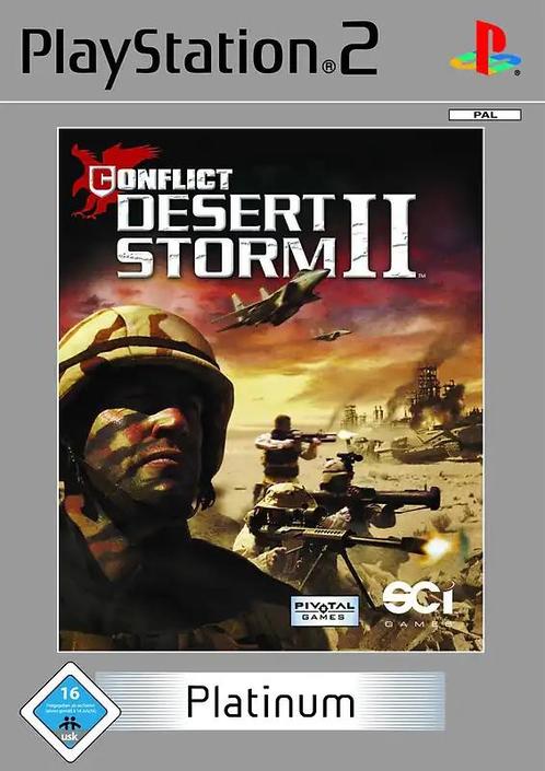 Conflict Desert Storm II-Platinum Duits (PlayStation 2), Spelcomputers en Games, Games | Sony PlayStation 2, Zo goed als nieuw