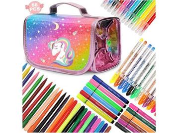 Veiling - Complete teken set eenhoorn beschikbaar voor biedingen