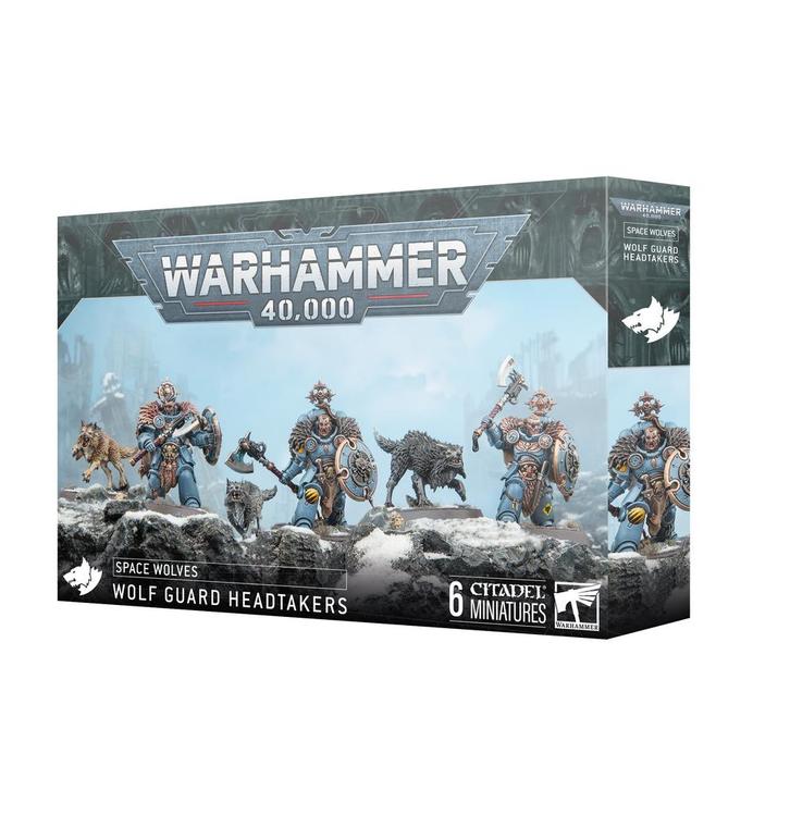 Space Wolves Wolf Guard Headtakers (Warhammer Nieuw), Hobby en Vrije tijd, Wargaming, Nieuw, Ophalen of Verzenden