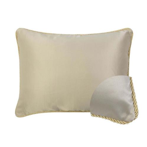 kussen satijn champagne 35x45cm, Huis en Inrichting, Woonaccessoires | Overige, Verzenden