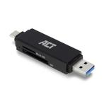 ACT | Kaartlezer | Extern | USB 3.1 | Gen1 | Type-C | Type-A, Audio, Tv en Foto, Fotografie | Geheugenkaarten, Nieuw, Verzenden