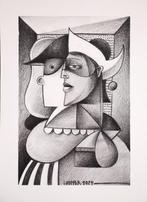 Jone Hopper - Arlequin (étude dessin original)