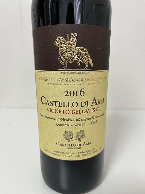 2016 Castello di Ama Vigneto Bellavista, Gran Selezione -, Verzamelen, Wijnen
